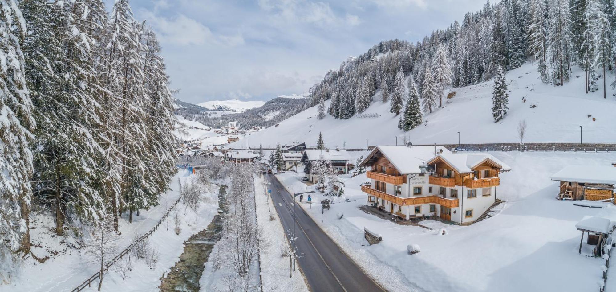 Garni La Grambla Hotel Selva di Val Gardena Exterior foto